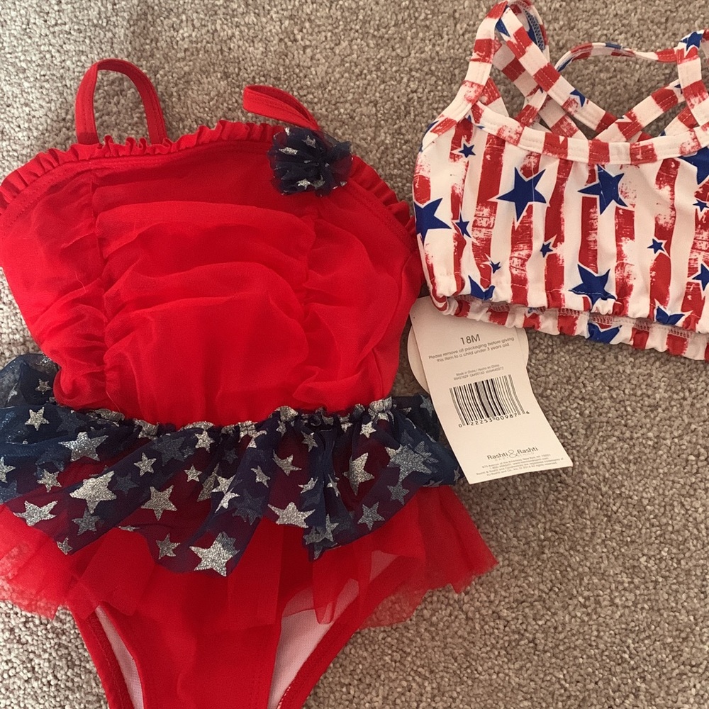 18month Swim Suit NWT 12-18mon swim top